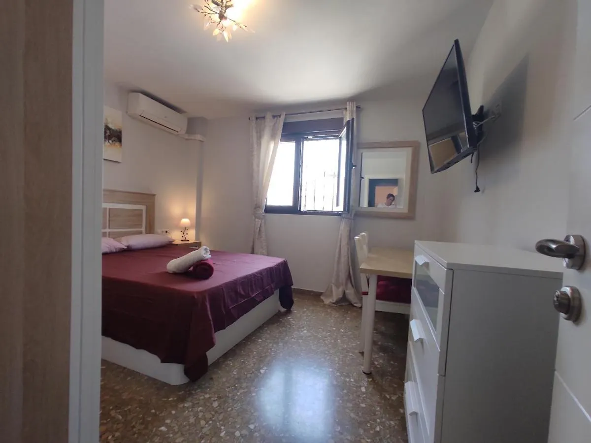 Quarto em Acomodações Particulares Villa Patricia Málaga Espanha
