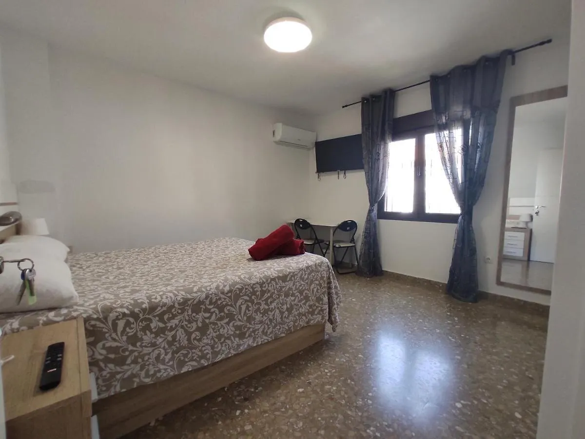 Quarto em Acomodações Particulares Villa Patricia Málaga Espanha