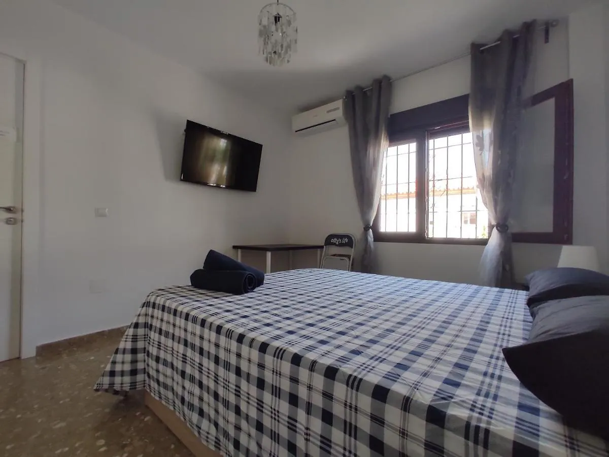 Quarto em Acomodações Particulares Villa Patricia Málaga
