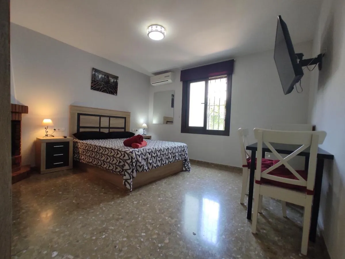 Quarto em Acomodações Particulares Villa Patricia Málaga