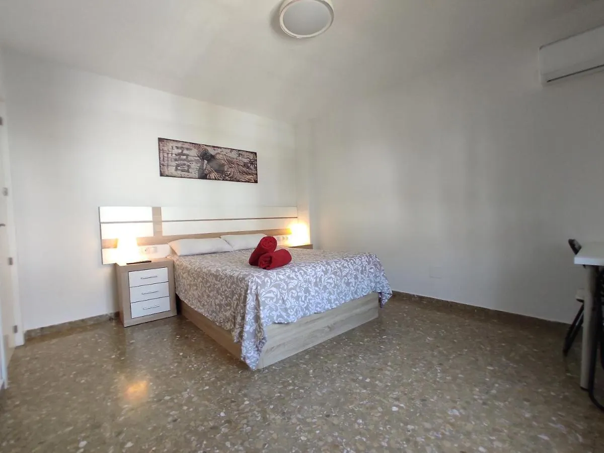 Quarto em Acomodações Particulares Villa Patricia Málaga