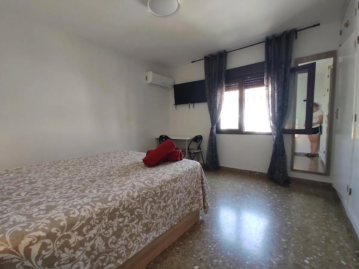 Quarto em Acomodações Particulares Villa Patricia Málaga